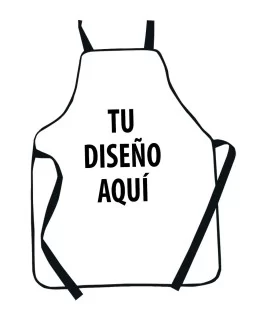Apron printed with your design
