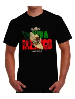 T-shirt of Viva Mexico Cabrones Map - Mexican Independence day