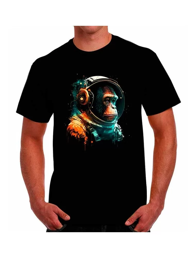 Astronaut Gorilla T-shirt - Animal T-Shirts