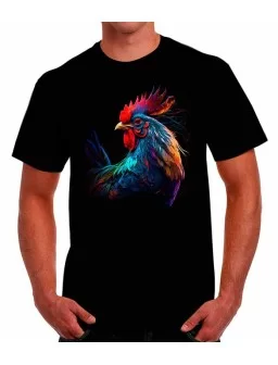 Rooster Flipping T-Shirt - Animal T-Shirts