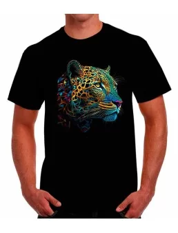 Geometric Jaguar T-shirt