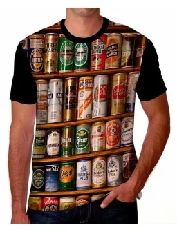 T-Shirt of world beer brands