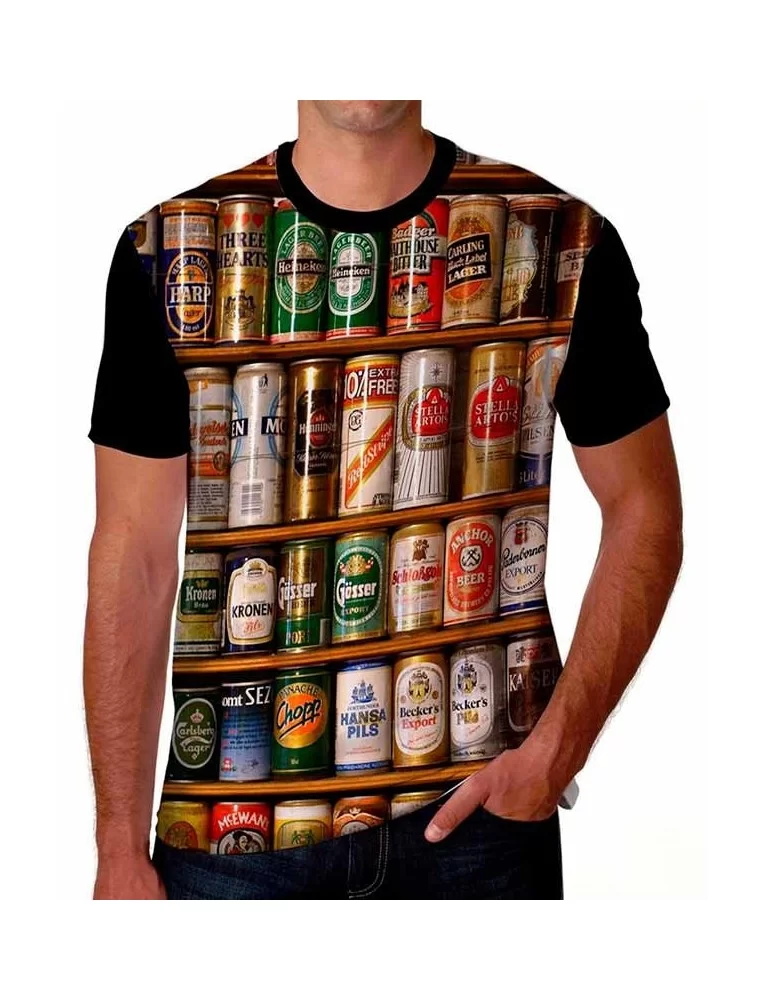 T-Shirt of world beer brands