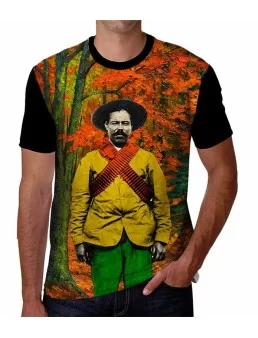 Playera de Pancho Villa en la sierra