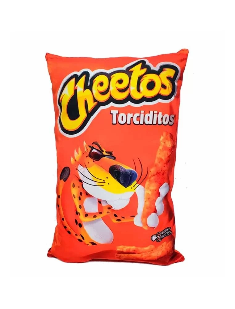 Cojin de Cheetos, almohada decorativa