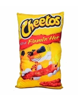 Pillow Cheetos Flamin Hot filled with polyester fiber