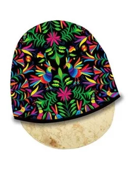 Otomi design printed tortilla warmer