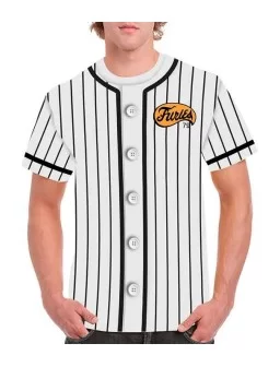 Playera Furies Warriors - Camiseta rayas impresa beisbol