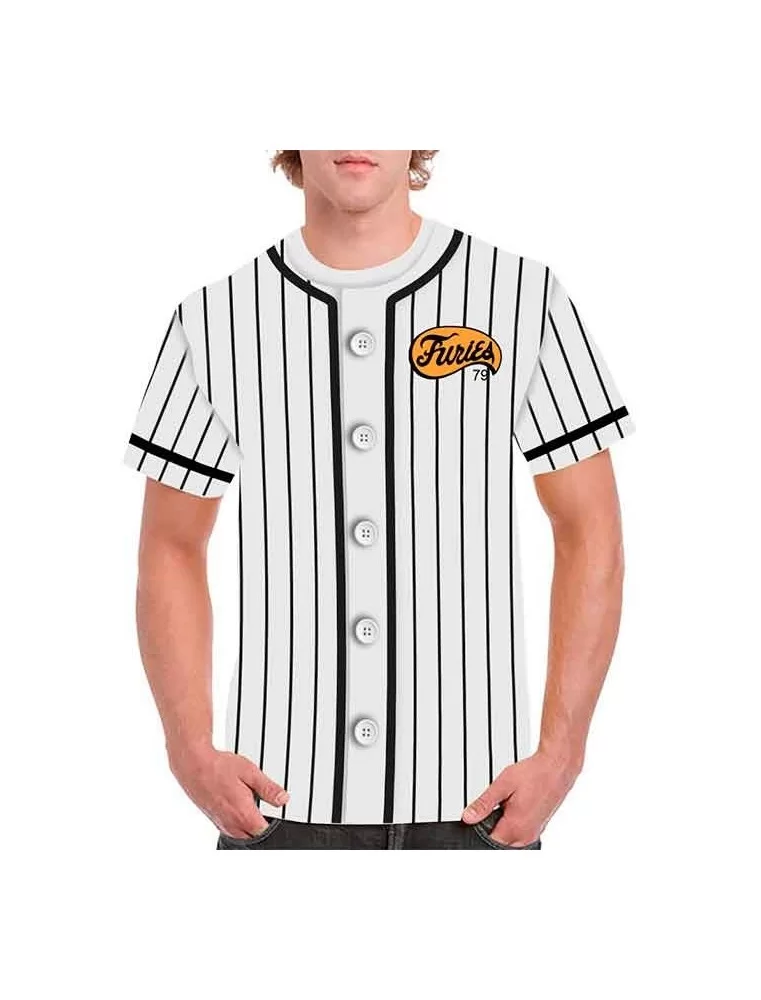 Playera Furies Warriors - Camiseta rayas impresa beisbol