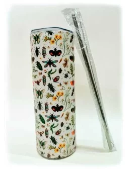 Insects metal tumbler with...