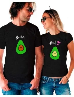 T-shirts Valentine Avocado...