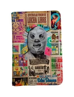 El Santo mexican wrestler passport cover