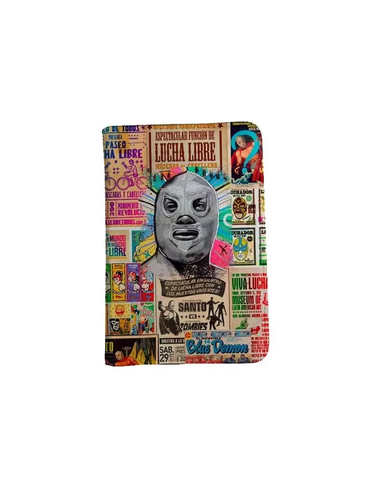 El Santo mexican wrestler passport cover