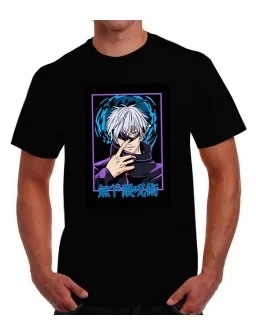 Playera Satoru Gojo. Camisetas de anime