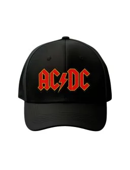 Gorra bordada AC DC rock 70s