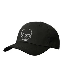 Skull embroidered cap