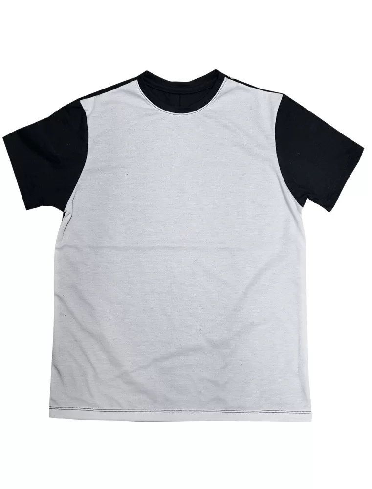 4 T-shirts for sublimate front white back black