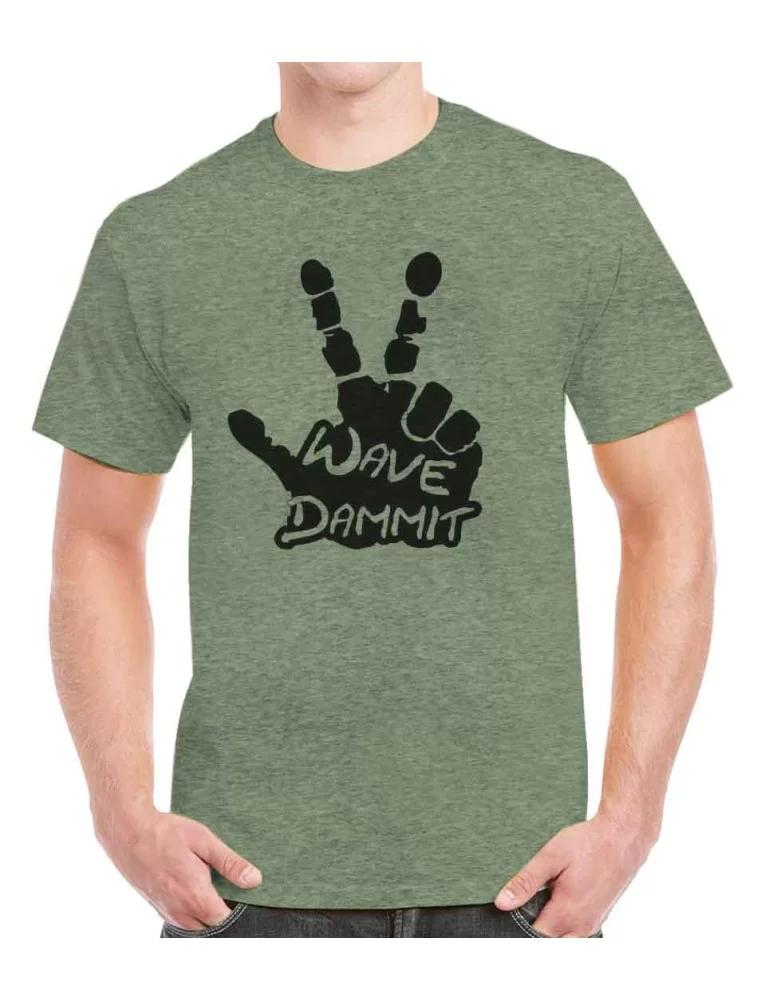 Wave Dammit T-shirt