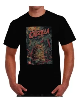 Playera Catzilla Godzilla pelicula