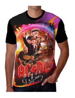 Playera AC DC banda Rock 70s