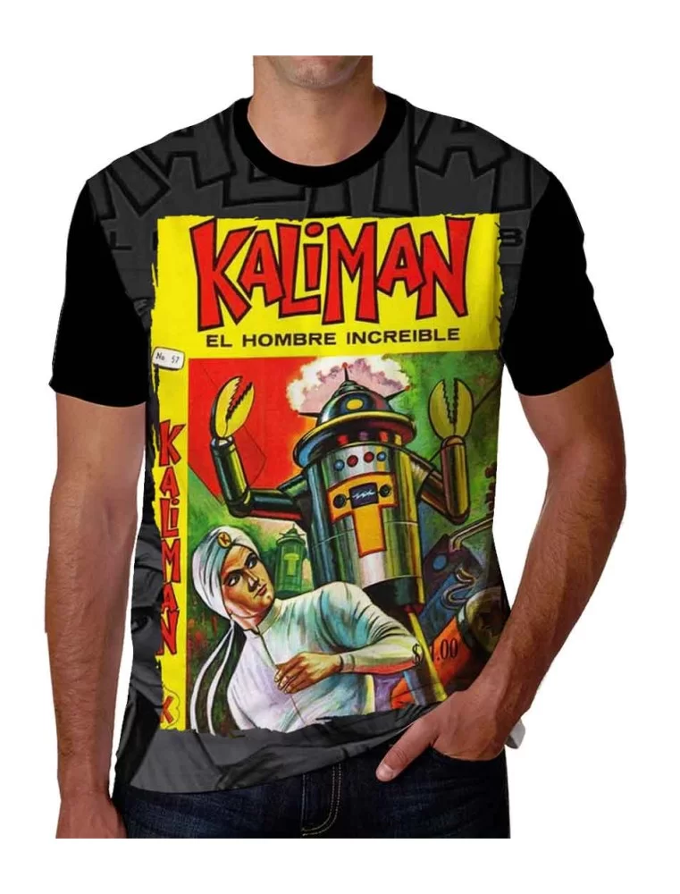 T-shirt of Kaliman The incredible man robot