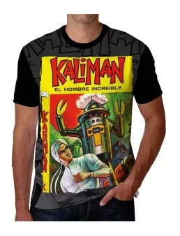 Playera de Kaliman El hombre increíble Robot