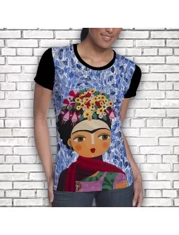 Playera Frida Pies para que los quiero